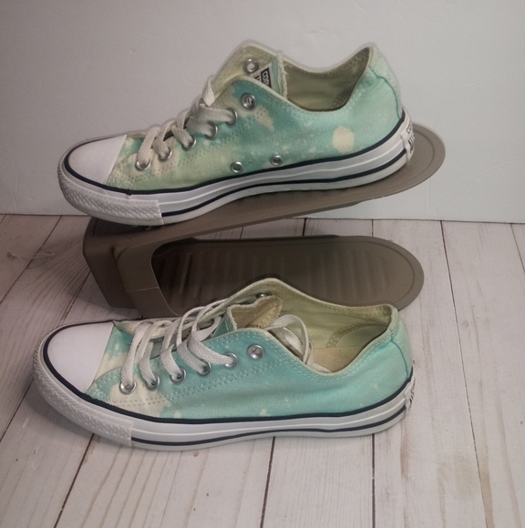 Converse low top Mint green bleached sneakers - Picture 9 of 16